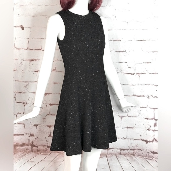 ZUNI Other - ZUNIE Multicolored Sparkly Black A-Line Keyhole Neck Party Dress GIRLS 16